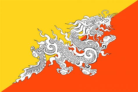 pic of bhutan flag